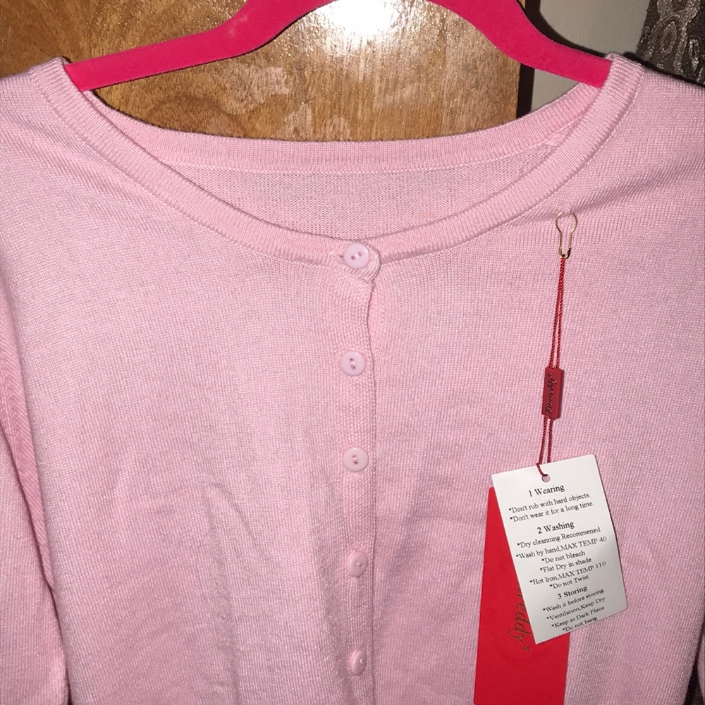 Pink Cardigan (Small) Panready
